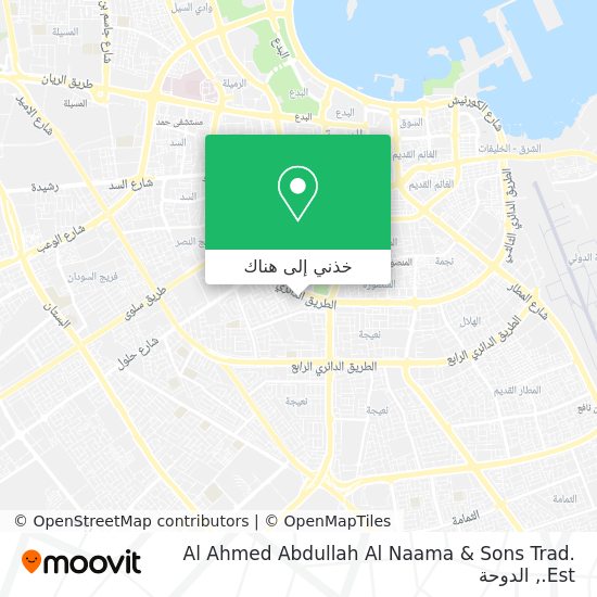 خريطة Al Ahmed Abdullah Al Naama & Sons Trad. Est.