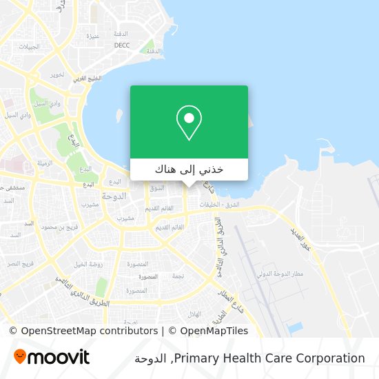 خريطة Primary Health Care Corporation