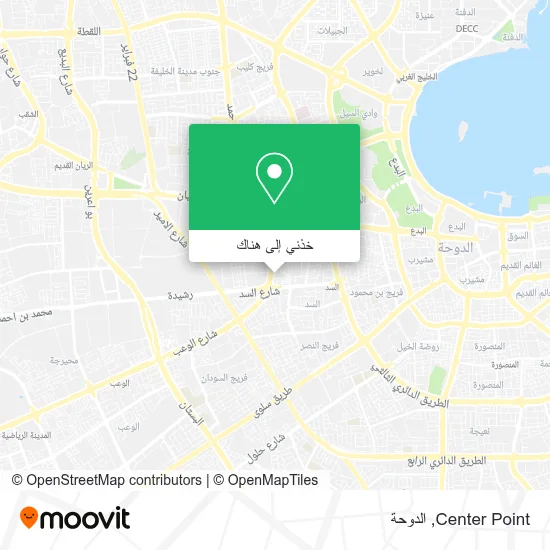 خريطة Center Point