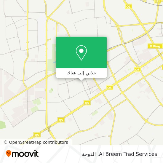 خريطة Al Breem Trad Services