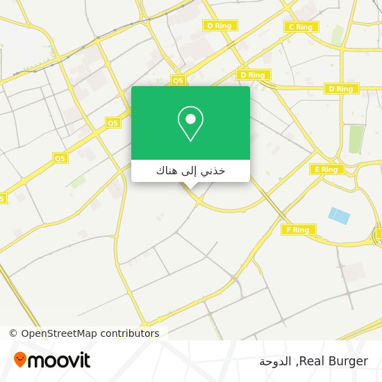خريطة Real Burger