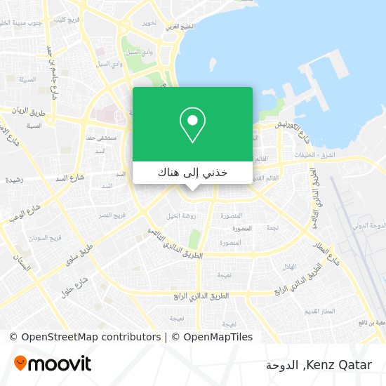 خريطة Kenz Qatar