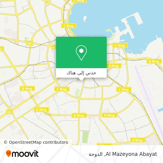 خريطة Al Mazeyona Abayat