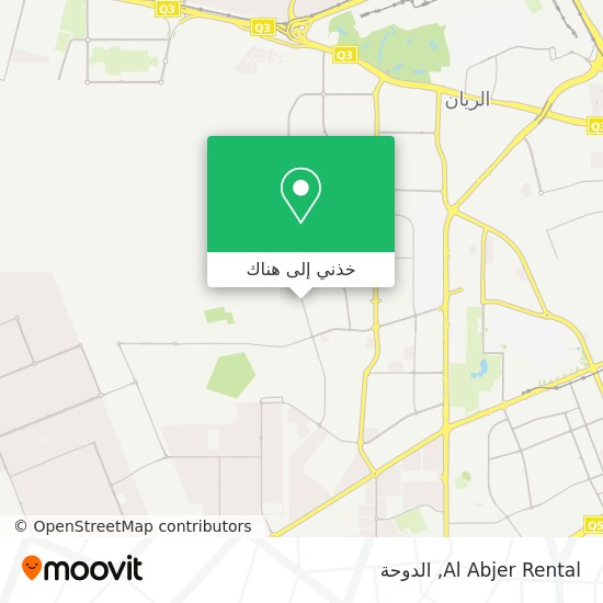 خريطة Al Abjer Rental