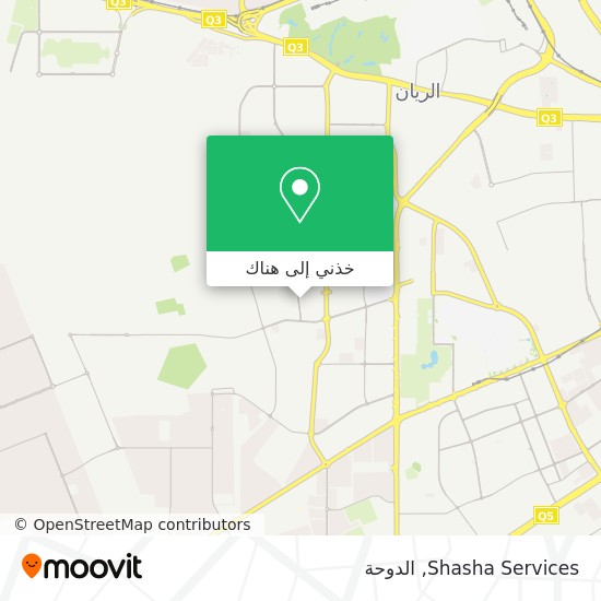 خريطة Shasha Services