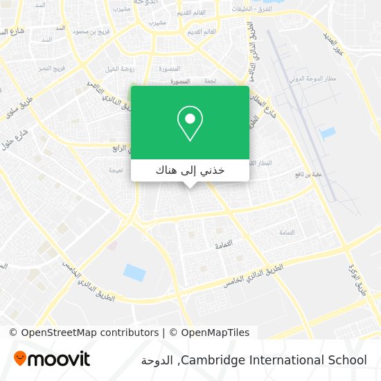 خريطة Cambridge International School