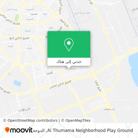 خريطة Al Thumama Neighborhood Play Ground