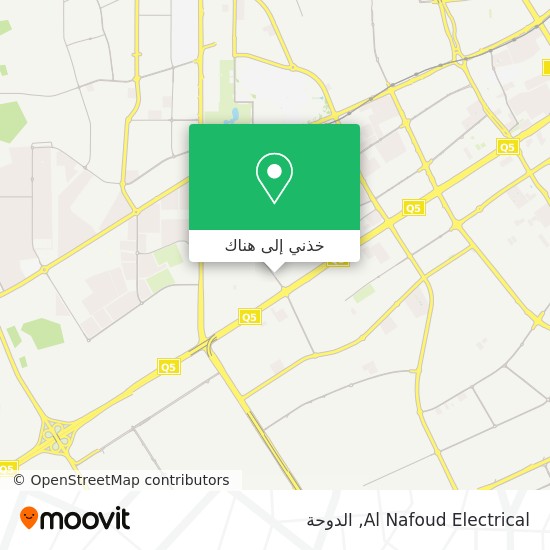 خريطة Al Nafoud Electrical