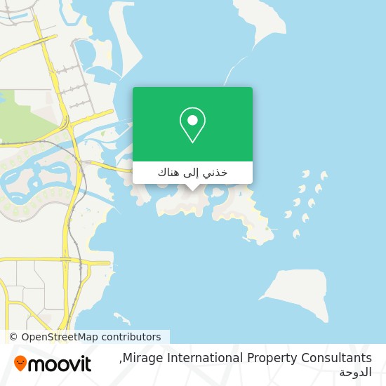 خريطة Mirage International Property Consultants
