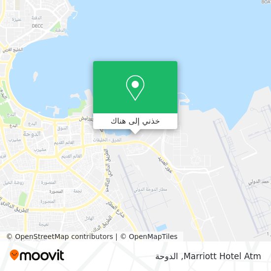 خريطة Marriott Hotel Atm