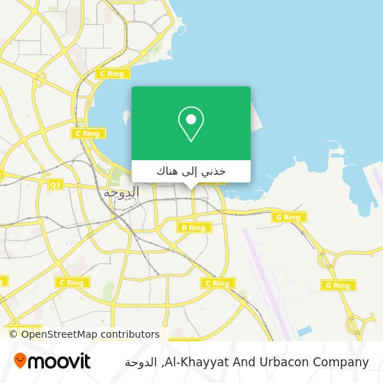 خريطة Al-Khayyat And Urbacon Company
