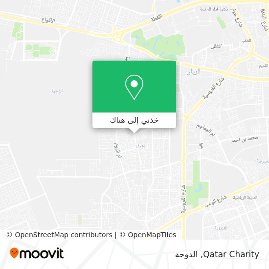 خريطة Qatar Charity