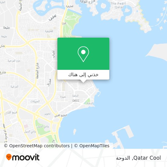 خريطة Qatar Cool