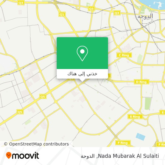 خريطة Nada Mubarak Al Sulaiti