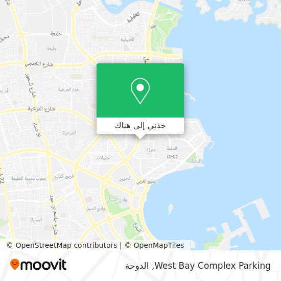 خريطة West Bay Complex Parking