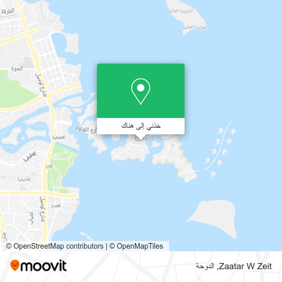 خريطة Zaatar W Zeit