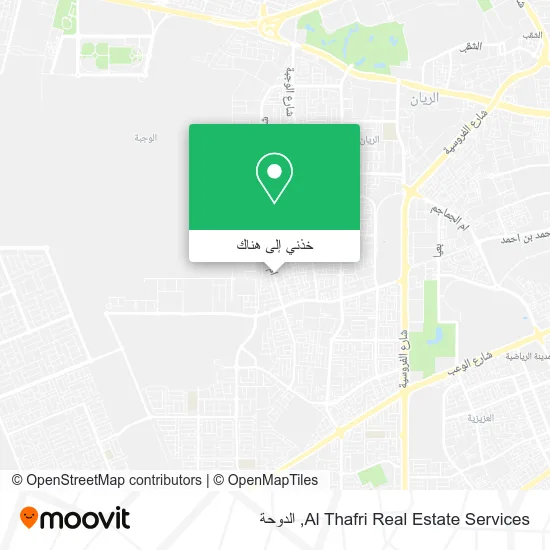 خريطة Al Thafri Real Estate Services
