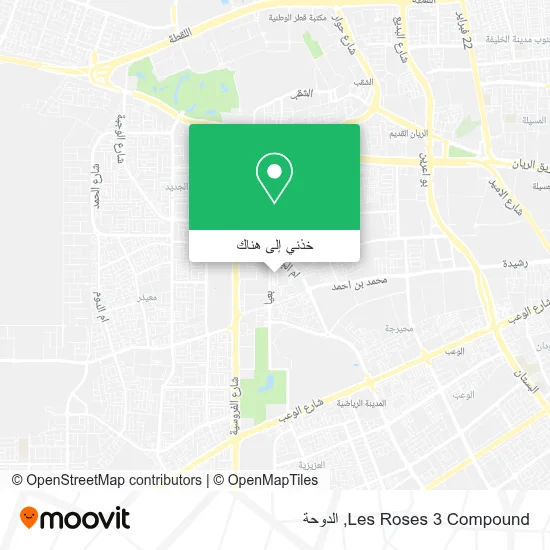 خريطة Les Roses 3 Compound