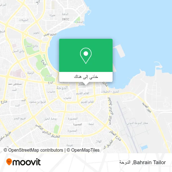 خريطة Bahrain Tailor