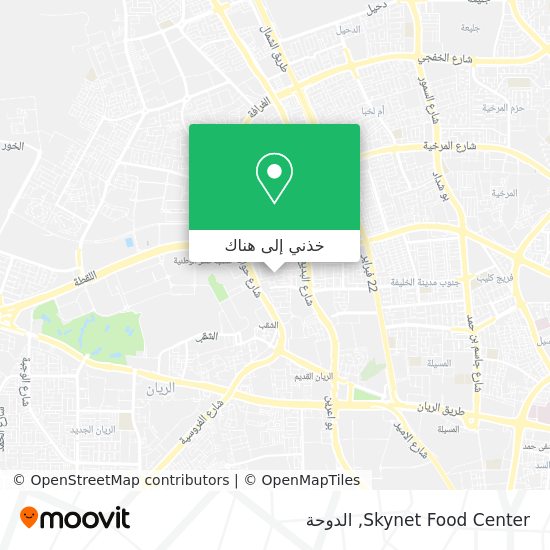 خريطة Skynet Food Center