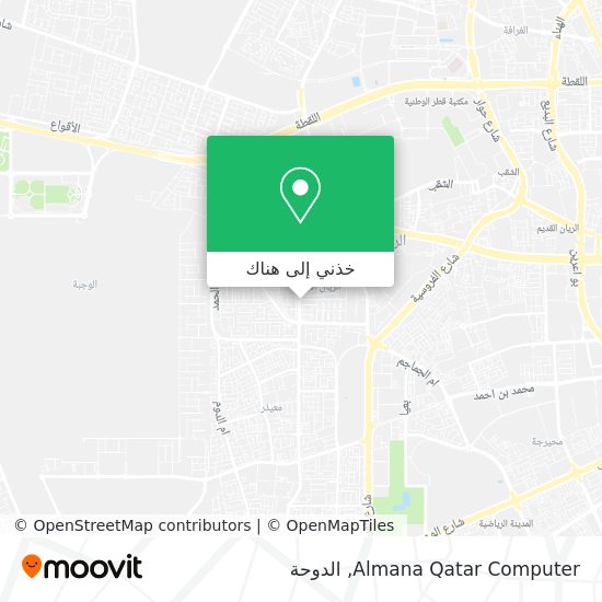 خريطة Almana Qatar Computer