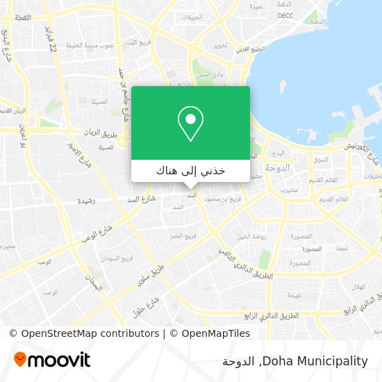 خريطة Doha Municipality