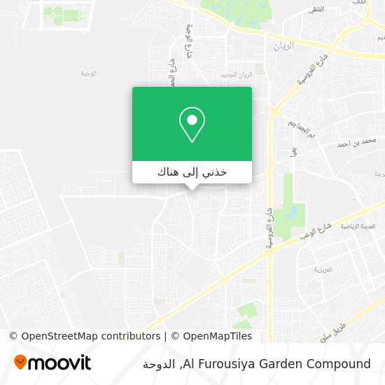 خريطة Al Furousiya Garden Compound
