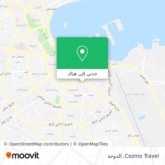 خريطة Cozmo Travel