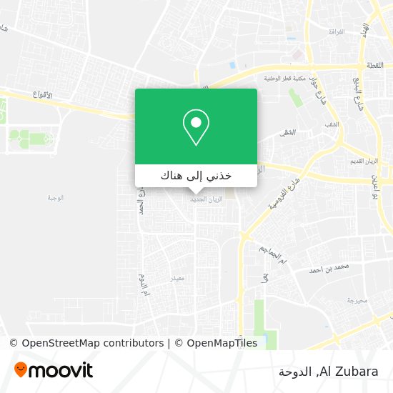 خريطة Al Zubara