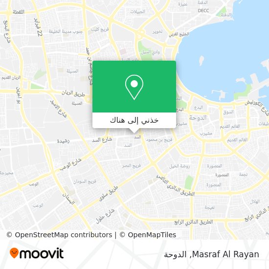 خريطة Masraf Al Rayan