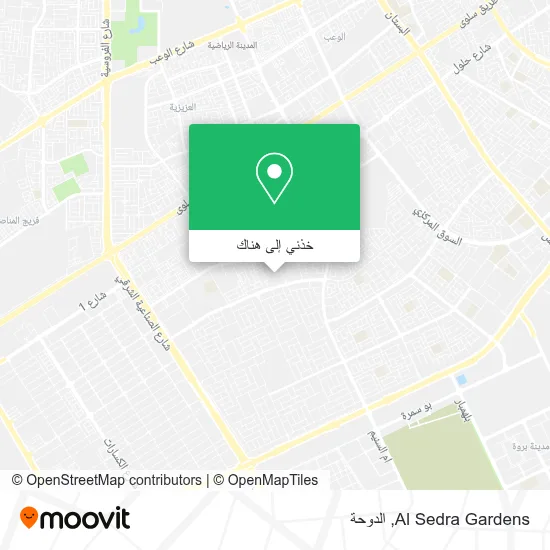 خريطة Al Sedra Gardens