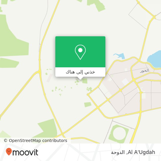 خريطة Al A'Ugdah