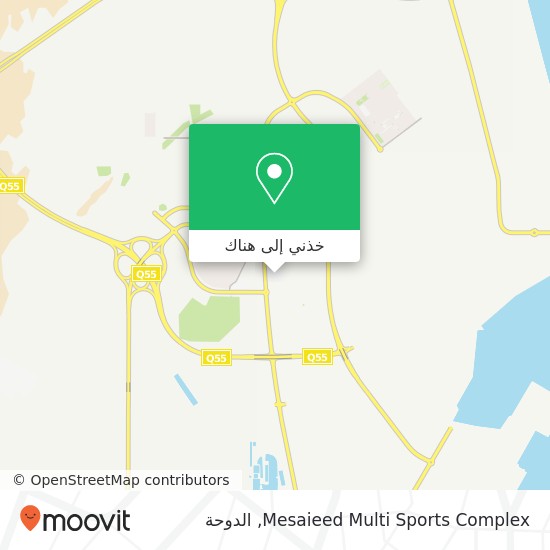 خريطة Mesaieed Multi Sports Complex