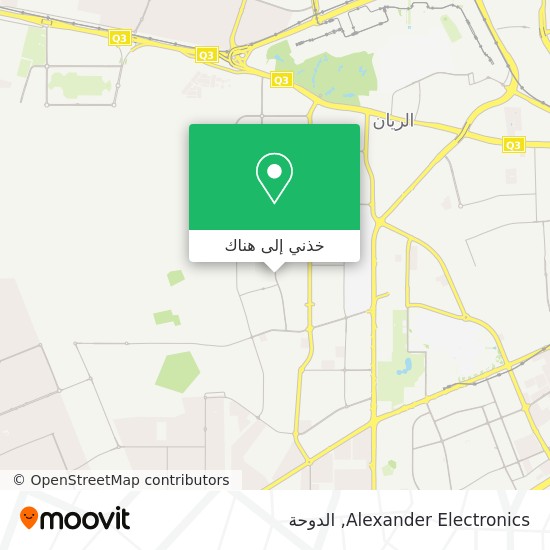 خريطة Alexander Electronics