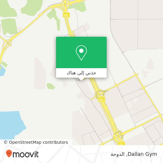 خريطة Dallan Gym