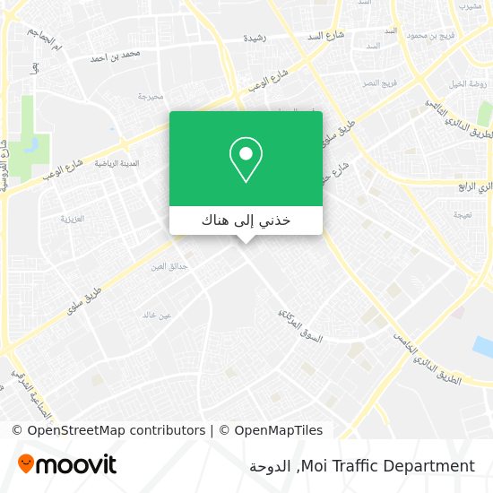 خريطة Moi Traffic Department