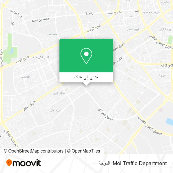 خريطة Moi Traffic Department