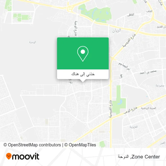 خريطة Zone Center