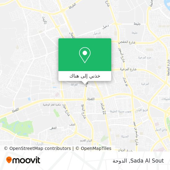 خريطة Sada Al Sout