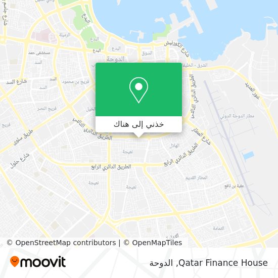 خريطة Qatar Finance House