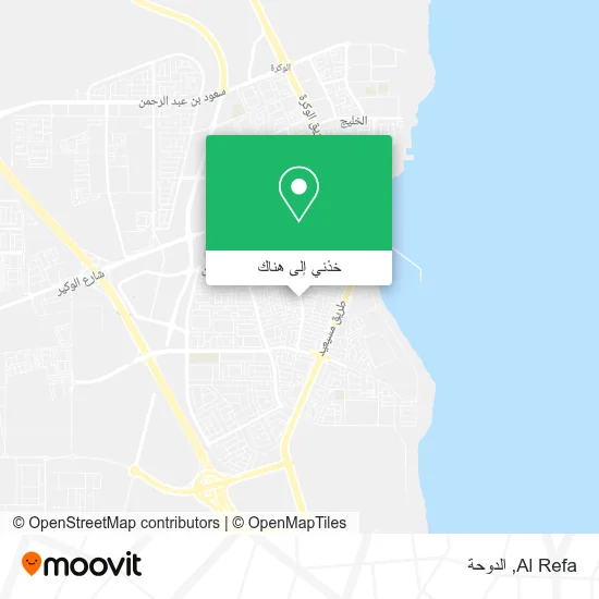 خريطة Al Refa