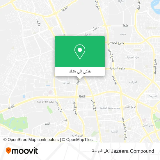 خريطة Al Jazeera Compound