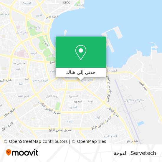 خريطة Servetech