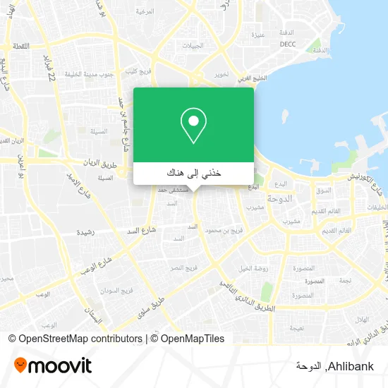 خريطة Ahlibank