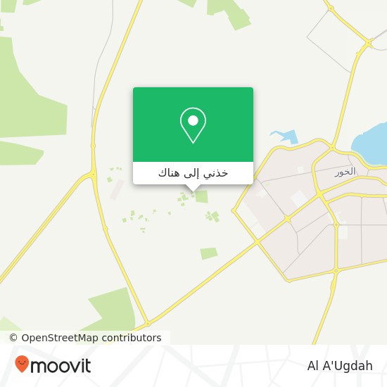 خريطة Al A'Ugdah