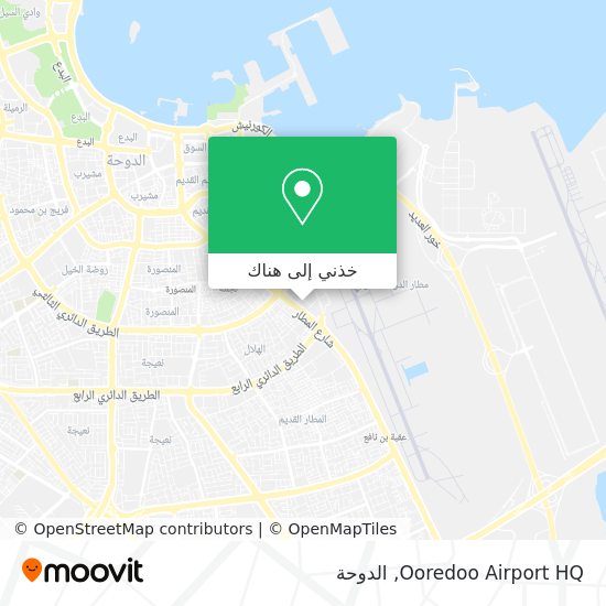 خريطة Ooredoo Airport HQ