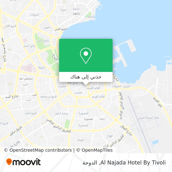 خريطة Al Najada Hotel By Tivoli