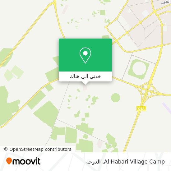 خريطة Al Habari Village Camp