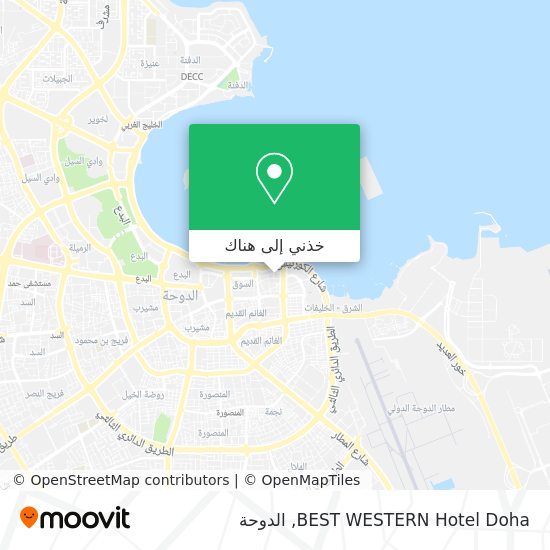 خريطة BEST WESTERN Hotel Doha