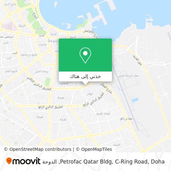 خريطة Petrofac Qatar Bldg, C-Ring Road, Doha